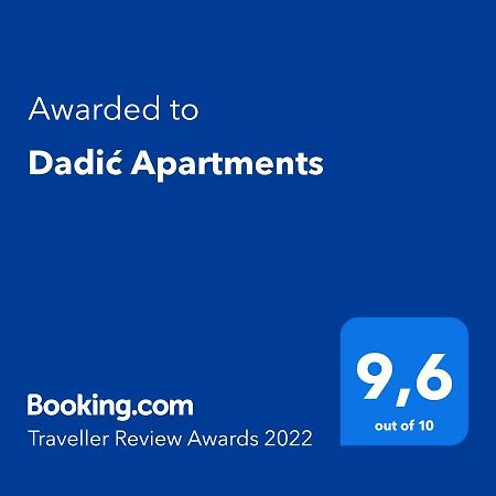 Dadic Apartments Bibinje Ngoại thất bức ảnh